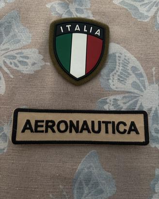Patch toppe Aeronautica scudetto Italia