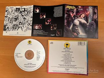 Anthrax - Spreading the disease CD