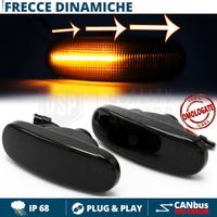 Frecce LED Laterali Dinamiche per Fiat Nere CANBUS