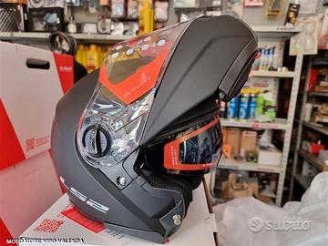 Casco modulare ls2 strobe visiera interna blk