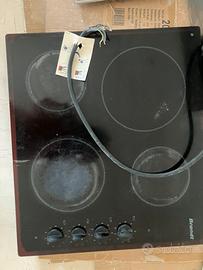 Piano cottura in vetroceramica