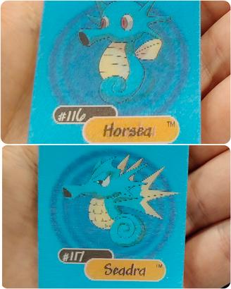Horsea Seadra Card Pokemon Yoga 
