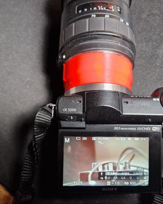 adattatori lenti dslr a mirrorless e stampe 3d