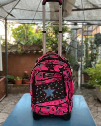 2 Zaini Trolley Scuola Seven / Yub 3 Ruote