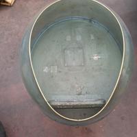 Cabina Bolla Telefonica D'epoca da restauro