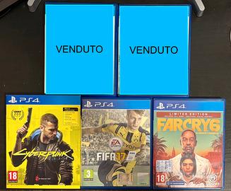 Giochi PS4 lotto o singoli