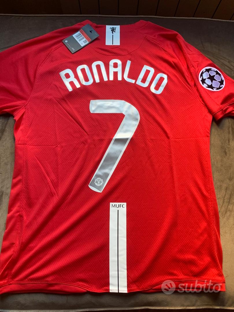 MAGLIA MANCHESTER UNITED CRISTIANO RONALDO TAGLIAL Abbigliamento