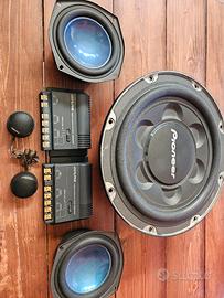 subwoofer pioneer, tweeter woofer crossower alpine