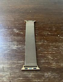 CINTURINO APPLE WATCH NYLON 42/44 MM ORO