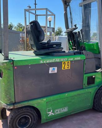 Carrello elevatore Cesab elettrico 30 quintali
