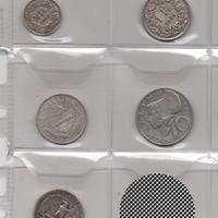 LOTTO MONETE MONDO  : 2 KG. + 5   d'  ARGENTO