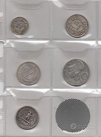 LOTTO MONETE MONDO  : 1 KG. + 5   d'  ARGENTO