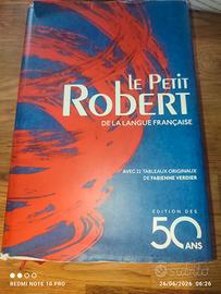 dizionario francese Le petit Robert edizione 2017