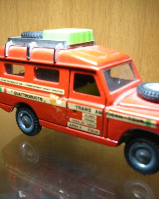 modellino automobile mebetoys land rover