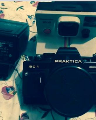 Praktica bc1 flash e polaroid 1000