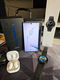 Ecosistema Samsung Note10+ / Watch4 classic / Buds