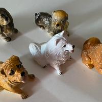 Lotto 5 cagnolini vintage New Ray