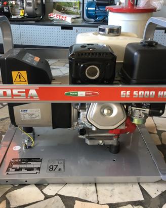 Gruppo elettrogeno MOSA GE 5000 HBM NUOVO MONOFASE