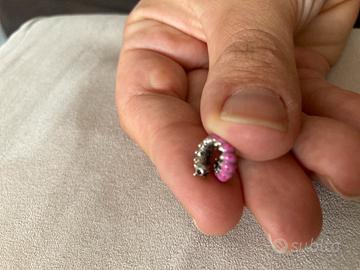 Pandora Charm Bruco Rosa 790762C01 Argento 925