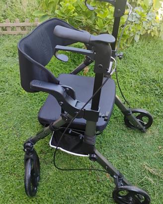Deambulatore rollator con sedile marca Monaco