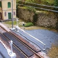 diorama ferroviario scala h0 