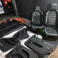 Mercedes c63 amg Interni in pelle nera  completo 