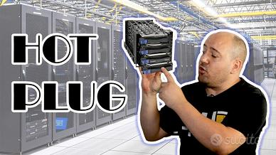 Rack Shuttle Hot Swap x Hard Disk SATA e IDE UDMA