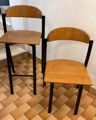 Tavolo  + sgabelli ARCLINEA anni 90