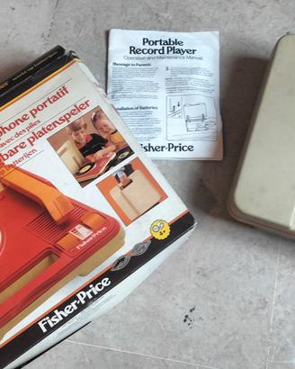 giradischi Fisher Price 