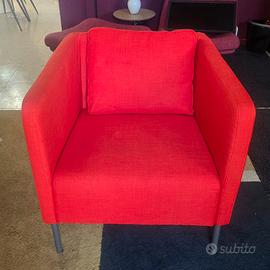 Poltrona IKEA EKERÖ Skiftebo Arancione – Come Nuo