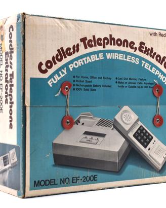 Telefono/cordless Extrafone anni 80