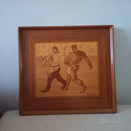 Antico intarsio epoca VENTENNIO