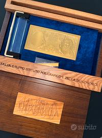 Banconota Lire Michelangelo in Oro