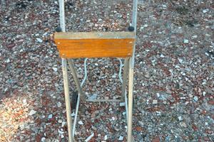 Cavalletto con ruote porta motore fuoribordo