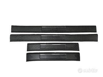 Set di 4 battitacco esterno carbon look per Dolphi