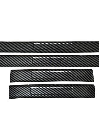 Set di 4 battitacco esterno carbon look per Dolphi