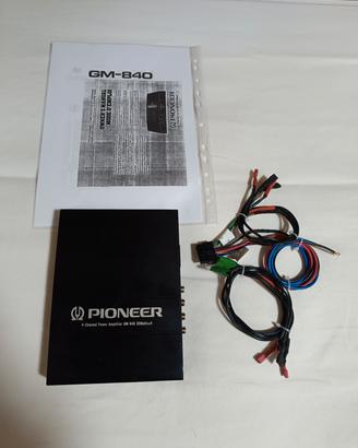 Amplificatore Pioneer GM-840 4 Canali.