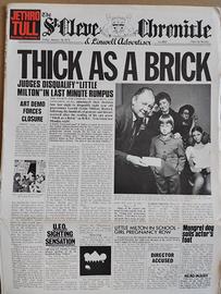 LP jethtro tull thick Is a brick  del 1972
