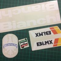Bianchi BMX '84 Decals Telaio bianche