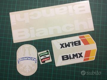 Bianchi BMX '84 Decals Telaio bianche
