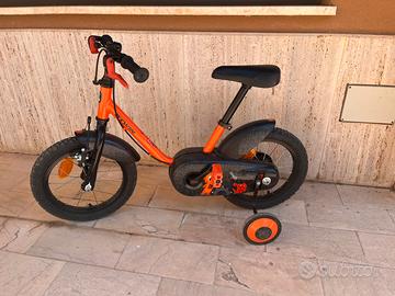 Bicicletta bambino 14’’ con rotelle