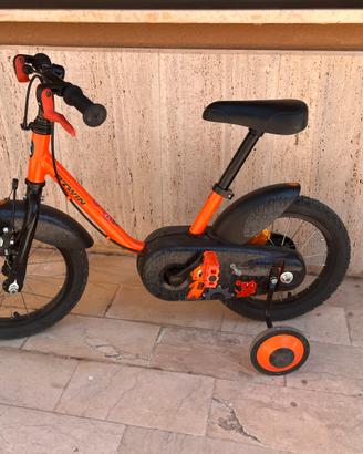 Bicicletta bambino 14’’ con rotelle