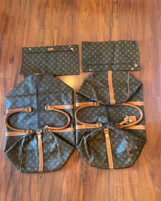 Set 2 Portaabiti Vintage Louis Vuitton Monogram
