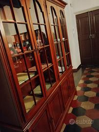 libreria in ciliegio 