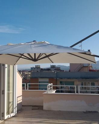 Ombrellone a braccio da giardino/terrazza
