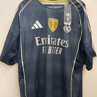 Maglia real madrid blu di mbappè