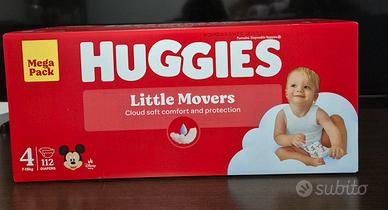 Scatola da 112 pannolini Huggies 