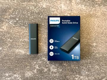 Hard Disk SSD 1TB USB 3.2 540 Mbyte/s Philips