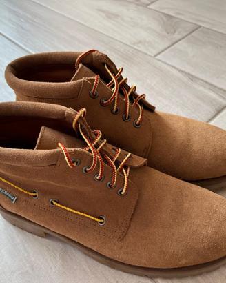 Sebago Stivaletti Uomo Suede Beige Camel 43 Nuovi