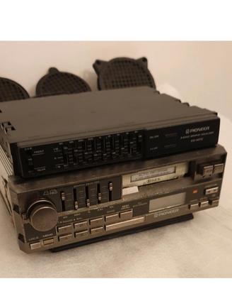 Stereo Pioneer keh-9300+Equalizzatore +Altoparlant